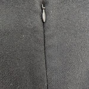 Uniqlo Black Wool Blend Miniskirt